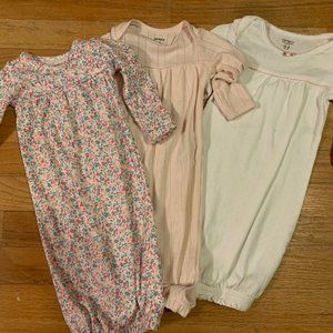 Baby Girls' Sleeper Gowns